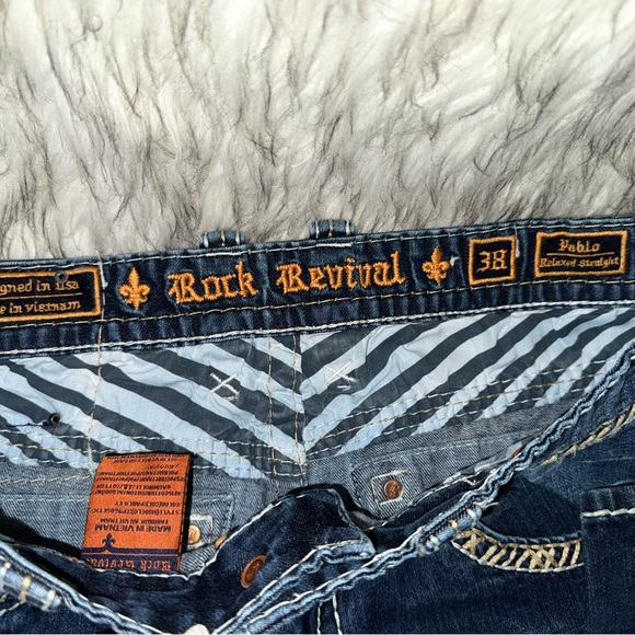 Rock Revival Size 38/32 Mens - Picture 3 of 8
